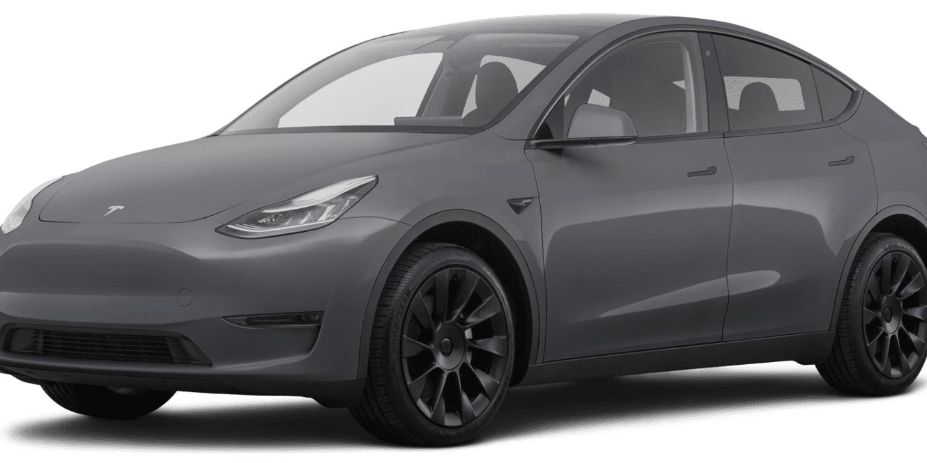 TESLA MODEL Y 2021 5YJYGDEE2MF233797 image